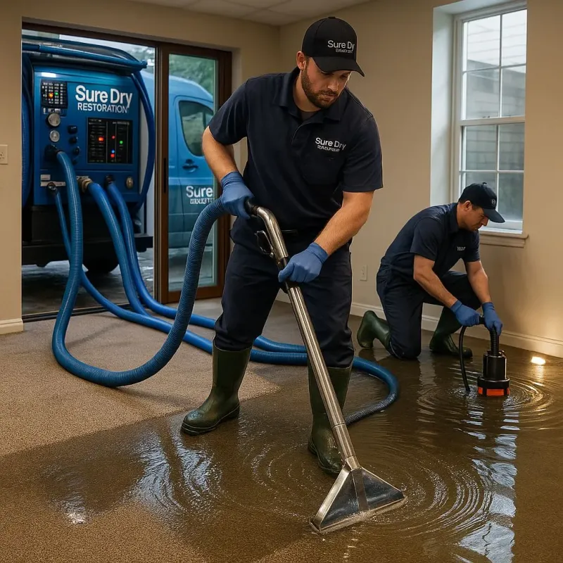 Water Extraction and Removal process in Hudson Oaks, TX